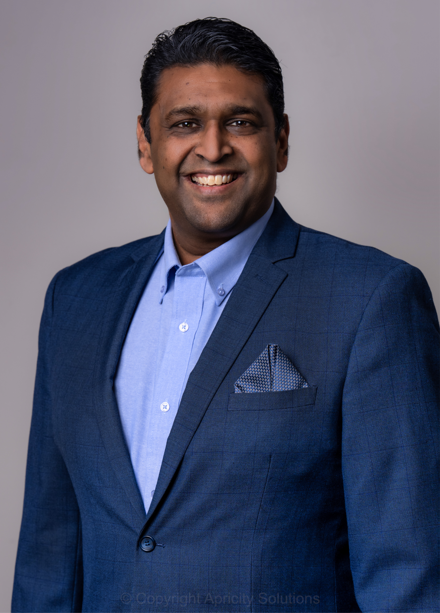 Profile picture of Apricity Solutions CEO and founder, Sam Tumes